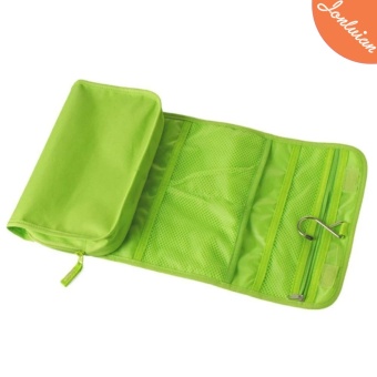 Roll-Up Multi Purpose Cosmetic Bag Makeup Lotion Shampoo OrganizerTraveling Bag (Green) June 2018 - 2 Roll-Up Multi Purpose Cosmetic Bag Makeup Lotion Shampoo OrganizerTraveling Bag (Green) - 2