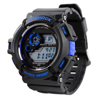 S-Shock Men's Blue/Black Rubber Strap Watch SKM-0939 June 2018 - 3 S-Shock Men's Blue/Black Rubber Strap Watch SKM-0939 - 3