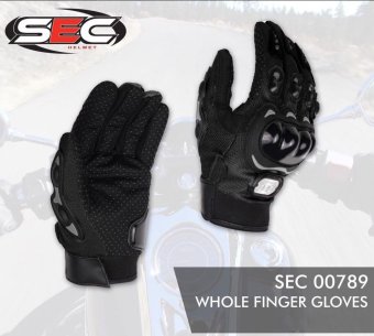 SEC 00789 Motorcycle Black Whole Finger Gloves June 2018 - 4 SEC 00789 Motorcycle Black Whole Finger Gloves - 4