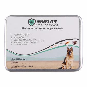 Shields Flea And Tick Collar For Dogs 63 Cm (large Dogs Above 8 Kg Or 18 Lbs) - 2 Pcs April 2018 - 4 Shields Flea and Tick Collar for Dogs 63 cm (large dogs above 8 kg or 18 lbs) - 2 pcs - 4