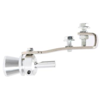 Size M Universal Car Turbo Sound Whistle Muffler Exhaust Pipe(Silver) - Intl June 2018 - 4 Size M Universal Car Turbo Sound Whistle Muffler Exhaust Pipe(Silver) - intl - 4