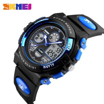 SKMEI 1163 Digital Men's Watch Outdoor Sport Watches Chronograph Fashion Clock PU Band Waterproof Wristwatches For Men June 2018 - 2 SKMEI 1163 Digital Men's Watch Outdoor Sport Watches Chronograph Fashion Clock PU Band Waterproof Wristwatches for Men - 2