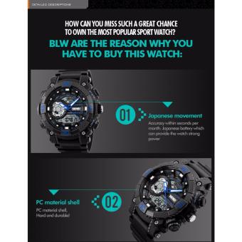 Skmei 1228 SKMEI Fashion Dial Outdoor Sports Watches Men Electronic Quartz Digital Watch 50M Waterproof Wristwatches Relogio Masculino 1228 June 2018 - 4 Skmei 1228 SKMEI Fashion Dial Outdoor Sports Watches Men Electronic Quartz Digital Watch 50M Waterproof Wristwatches Relogio Masculino 1228 - 4
