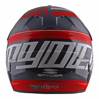 Spyder Motocross Helmet Dirt G 765 (Navy Blue/Red/White) -Large June 2018 - 3 Spyder Motocross Helmet Dirt G 765 (Navy Blue/Red/White) -Large - 3
