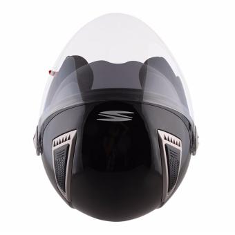 Spyder Open-Face Helmet With Dual Visor Titan PD 300 (Black) -XL June 2018 - 4 Spyder Open-Face Helmet with Dual Visor Titan PD 300 (Black) -XL - 4