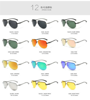 Super Aluminum Magnesium Polarized Men's Square Male Sun Glasses Driving Eyewear Outdoor Sports Goggle Sunglasses Aviator 3025 Polaryte Hd - Intl June 2018 - 5 Super Aluminum Magnesium Polarized Men's Square Male Sun glasses Driving Eyewear Outdoor Sports Goggle Sunglasses aviator 3025 polaryte hd - intl - 5