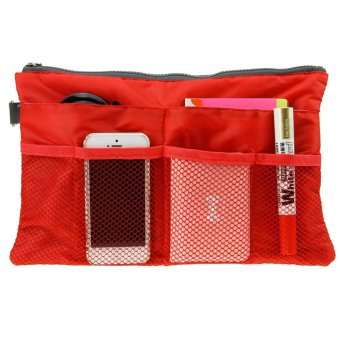 Taikinima Dual Bag In Bag Organizer(Red) June 2018 - 2 Taikinima Dual Bag in Bag Organizer(Red) - 2
