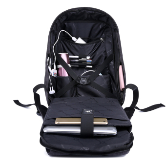 Tigernu Brand 14 Inch Laptop Bags Fashion Anti-Theft Men 's Business Backpack T-B3188(Black Grey) June 2018 - 4 Tigernu Brand 14 Inch Laptop Bags Fashion Anti-Theft Men 's Business Backpack T-B3188(Black Grey) - 4