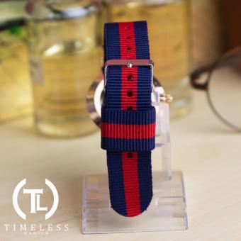 Timeless Manila Carl Nylon Strap Watch Red/Blue (Women) June 2018 - 2 Timeless Manila Carl Nylon Strap Watch Red/Blue (Women) - 2