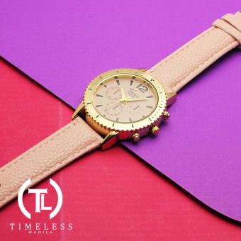 Timeless Manila Jennifer Chrono Leather Watch (Old Rose) June 2018 - 2 Timeless Manila Jennifer Chrono Leather Watch (Old Rose) - 2