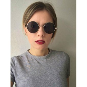 Top Designed Brand Gothic Steampunk Sunglasses Coating Mirrored Sunglass Round Circle Sun Glasses Vintage UV400 Sunglasses Unisex - Intl June 2018 - 3 Top Designed Brand Gothic Steampunk Sunglasses Coating Mirrored Sunglass Round Circle Sun glasses Vintage UV400 Sunglasses Unisex - intl - 3
