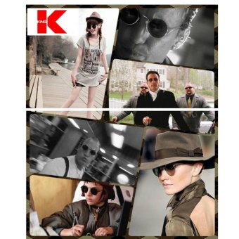 Top Designed Brand Gothic Steampunk Sunglasses Coating Mirrored Sunglass Round Circle Sun Glasses Vintage UV400 Sunglasses Unisex - Intl June 2018 - 4 Top Designed Brand Gothic Steampunk Sunglasses Coating Mirrored Sunglass Round Circle Sun glasses Vintage UV400 Sunglasses Unisex - intl - 4