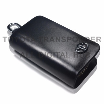 Toyota Transponder Fortuner V Series Leather Car Key Remote Holder L-15-BLK Black (High Quality) June 2018 - 3 Toyota Transponder Fortuner V series Leather Car Key Remote Holder L-15-BLK Black (High Quality) - 3