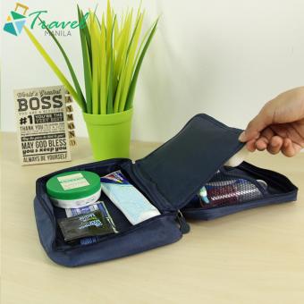 Travel Manila Cosmetic Toiletry Case Organizer (Navy Blue) June 2018 - 3 Travel Manila Cosmetic Toiletry Case Organizer (Navy Blue) - 3