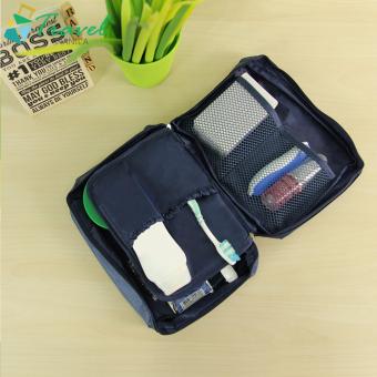 Travel Manila Cosmetic Toiletry Case Organizer (Navy Blue) June 2018 - 2 Travel Manila Cosmetic Toiletry Case Organizer (Navy Blue) - 2