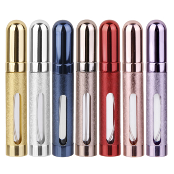 Travel Portable Refillable Perfume Bottle -Purple 12ml 5Pcs June 2018 - 5 Travel Portable Refillable Perfume Bottle -Purple 12ml 5Pcs - 5