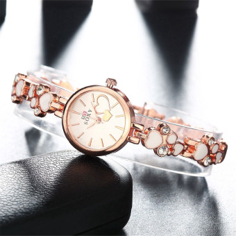Treasure By B&D WH0025W Heart Shape Chain Quartz Casual WomenLady Watch (Rose Gold) June 2018 - 4 Treasure by B&D WH0025W Heart shape Chain Quartz Casual WomenLady Watch (Rose Gold) - 4