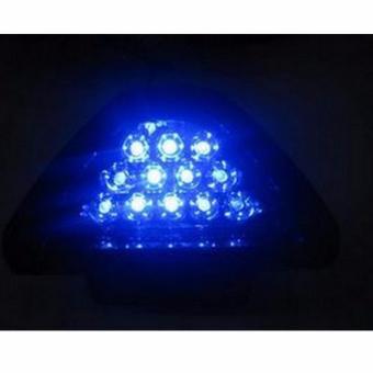 Type R Triangle 12-LED Car Tail Third 3rd Rear Brake Stop StrobeLight (BLUE) June 2018 - 2 Type R Triangle 12-LED Car Tail Third 3rd Rear Brake Stop StrobeLight (BLUE) - 2
