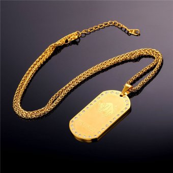 U7 Taurus Zodiac 18K Real Gold Plated Unisex Jewelry TwelveConstellation Crystal Pendant Necklace (Gold) - INTL April 2018 - 5 U7 Taurus Zodiac 18K Real Gold Plated Unisex Jewelry TwelveConstellation Crystal Pendant Necklace (Gold) - INTL - 5