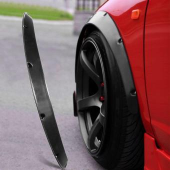 UINN 4pcs Universal Widened JDM Fender Flares Wheel Arch 2 Inch ABS Car Fittings Black April 2018 - 2 UINN 4pcs Universal Widened JDM Fender Flares Wheel Arch 2 inch ABS Car Fittings black - 2