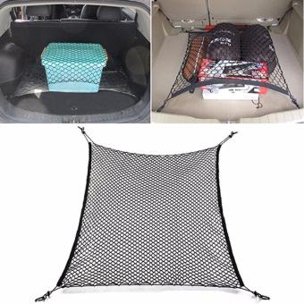 Ultralite Car Trunk Truck/Van Rear Cargo Organizer Storage Elastic Nylon Mesh Net Holder (Black) June 2018 - 2 Ultralite Car Trunk Truck/Van Rear Cargo Organizer Storage Elastic Nylon Mesh Net Holder (Black) - 2