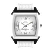 UniSilver TIME Kandy Krushhh White/Black Rubber Watch KW479-2036