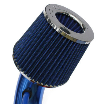 Universal Car Automobile Racing Air Intake Filter Alumimum Pipe Power Flow Kit Blue June 2018 - 3 Universal Car Automobile Racing Air Intake Filter Alumimum Pipe Power Flow Kit Blue - 3