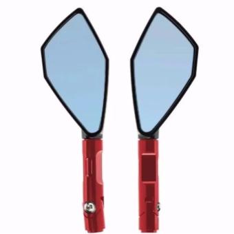 Universal CNC Aluminium Rearview Side Mirror(Red) May 2018 - 2 Universal CNC Aluminium Rearview Side Mirror(Red) - 2