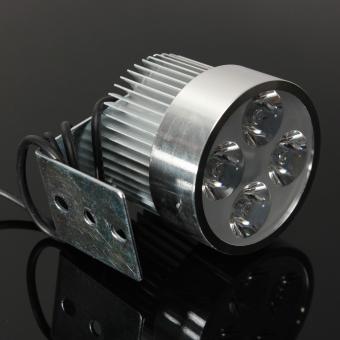 Universal Silver Electric Motor Bike Motorcycle 12W 4 LED HeadlightWork Head Light Driving Fog Spot Night Lamp June 2018 - 3 Universal Silver Electric Motor Bike Motorcycle 12W 4 LED HeadlightWork Head Light Driving Fog Spot Night Lamp - 3