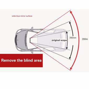 Universal Total Wide Curve View Car Rear Mirror April 2018 - 2 Universal Total Wide Curve View Car Rear Mirror - 2