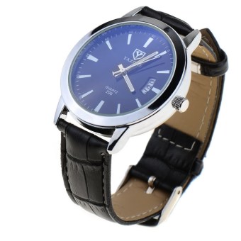 Waterproof Calendar Men Women Couples Upscale Blue Light Quartzwatch Black June 2018 - 4 Waterproof Calendar Men Women Couples upscale blue light quartzwatch Black - 4