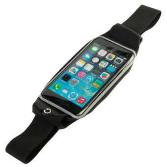 Waterproof Sports Running Waist Belt Pouch For 4.7 Up To 5.5 InchesSmart Phone (Black) June 2018 - 2 Waterproof Sports Running Waist Belt Pouch for 4.7 up to 5.5 inchesSmart Phone (Black) - 2