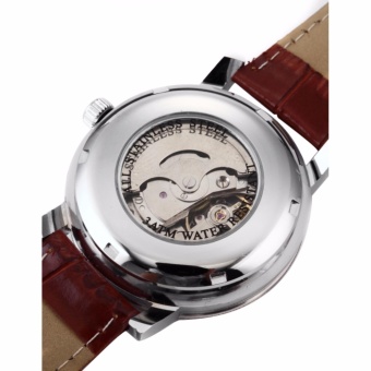 WINNER Classic Mens Skeleton Dial Automatic Mechanical Date Retro Brown Leather Watch PMW044 - Intl June 2018 - 4 WINNER Classic Mens Skeleton Dial Automatic Mechanical Date Retro Brown Leather Watch PMW044 - intl - 4