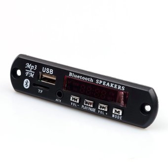 Wireless Bluetooth Speaker MP3 WMA Decoding Board Module Audio AUXCar TF Card Slot FM Radio Display With Remote Control - Intl April 2018 - 3 Wireless Bluetooth Speaker MP3 WMA Decoding Board Module Audio AUXCar TF Card Slot FM Radio Display with Remote Control - intl - 3