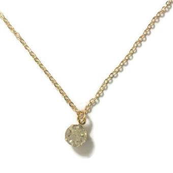 Women's Fashion Diamond Pendant Gold Dipped Necklace 2g June 2018 - 2 Women's Fashion Diamond Pendant Gold Dipped Necklace 2g - 2