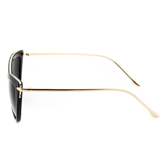 Women's Sun Glass UV Protection UV400 Cat Eye Shades Sunglasses Black - Intl June 2018 - 2 Women's Sun Glass UV Protection UV400 Cat Eye Shades Sunglasses Black - intl - 2