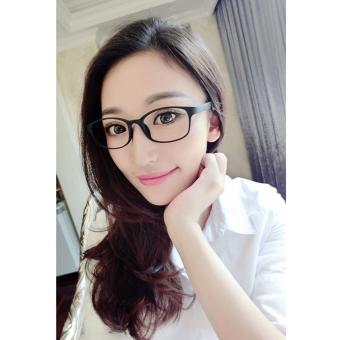 Womens Girls Glasses Eyes Protection Anti-fatigue Vintage Retro Goggle Komputer Unisex Anti Radiasi (Black) - Intl June 2018 - 2 Womens Girls Glasses Eyes Protection Anti-fatigue Vintage Retro Goggle Komputer Unisex Anti Radiasi (Black) - intl - 2