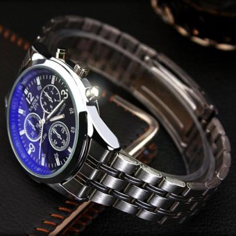 YAZOLE 271 Business Men's Stainless Steel Strap Quartz Wrist Watch(Black) June 2018 - 3 YAZOLE 271 Business Men's Stainless Steel Strap Quartz Wrist Watch(Black) - 3