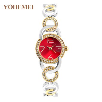 YOHEMEI New Fashion Ladies Watch Watches Luxury Top Brand ElegantWristwatches For Women Rhinestone Quartz Watch 0192 - Gold - Intl June 2018 - 5 YOHEMEI New Fashion Ladies Watch Watches Luxury Top Brand ElegantWristwatches for Women Rhinestone Quartz Watch 0192 - Gold - intl - 5