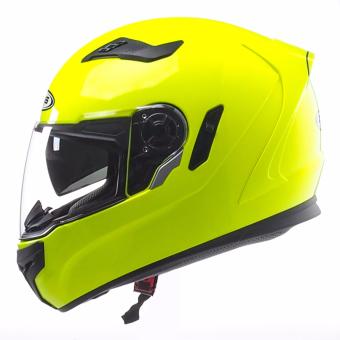 Zeus Full-Face ZS-813 Solid Helmet (Hi-Viz Yellow) June 2018 - 2 Zeus Full-Face ZS-813 Solid Helmet (Hi-Viz Yellow) - 2