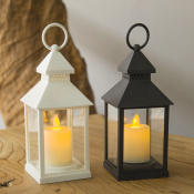 Hanging LED  Flickering Candle Lantern Lamp