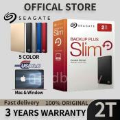 Seagate 1TB/2TB USB 3.0 Portable External Hard Drive with Pouch