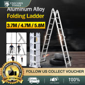 Unicorn Foldable Aluminum Ladders - Multiple Sizes and Uses