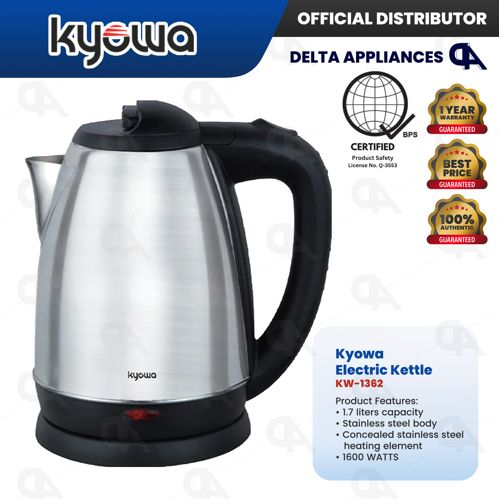 Shop Electric Kettles at Best Prices Online Lazada Philippines