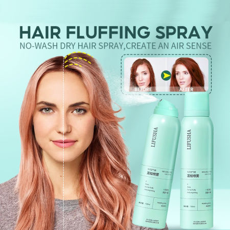 Fluffy Volume Hair Spray Shampoo - Oil Control, No-Wash