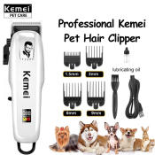 Kemei Cordless LED Razor for Pet Grooming - Dogs and Cats