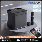 Portable Mini Karaoke Machine with Bluetooth Speaker and Microphone