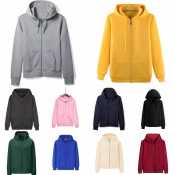 Unisex Hoodie Plain Trending Jacket