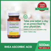RHEA Ascorbic Acid 500mg By 2s