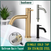 Single cold basin faucet for bathroom washbasin, wholesale